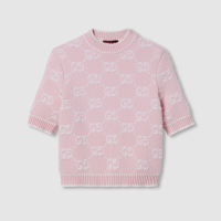 Gucci 'GG Bouclé' Kurzarm Top für Damen