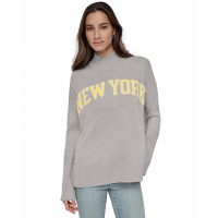 DKNY Jeans Pull 'New York Intarsia-Knit Mock Neck' pour Femmes