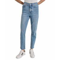 DKNY Jeans Jeans 'High-Rise Slim Straight Scattered Rhine-Studs' pour Femmes
