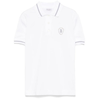 Brunello Cucinelli Polo 'Logo-Print' pour Femmes