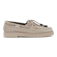 Brunello Cucinelli Women's 'Monili-Chain' Boat Shoes