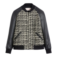 Valentino Blouson bomber 'Chez Valentino-Patch Tweed' pour Hommes