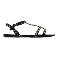 Valentino Garavani Sandales plates 'Rockstud' pour Femmes