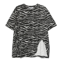 The Attico T-shirt 'Zebra-Print' pour Femmes