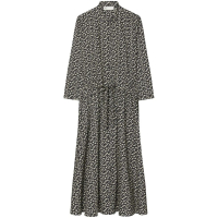 Tory Burch Robe Midi 'Black Prismatic' pour Femmes