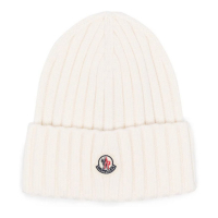 Moncler Bonnet 'Logo-Appliqué' pour Femmes