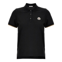 Moncler Polo 'Logo-Patch' pour Femmes