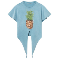 Stella McCartney T-shirt 'Pineapple-Print' pour Femmes