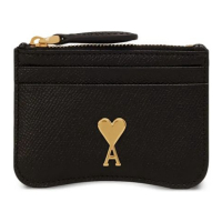 Ami Paris Women's 'Paris Paris Zipped' Card Holder