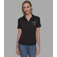 Karl Lagerfeld Paris 'Polo With Pins' pour Femmes