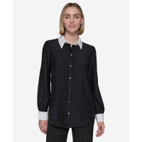 Karl Lagerfeld Paris 'Pintucked Blouse' pour Femmes