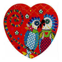 Maxwell & Williams Lot De 6 Dessous De Verre Coeurs D'Amour 10 cm Fan Club