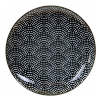Tokyo Design Nippon Assiette Noire 16 x 2 cm Points