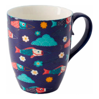 Tokyo Design Tasse Kawaii Koinobori 8.5 x 10.2 cm 380 ml Fr