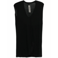 Rick Owens Men's 'Plunging V-Neck' Sleeveless T-Shirt