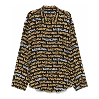 Balenciaga Men's 'Logo-Print' Shirt