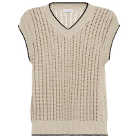 Brunello Cucinelli Women's 'Monili-Detail' Vest