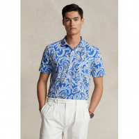 Polo Ralph Lauren Men's 'Standard Fit Paisley Jersey Polo Shirt'