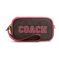 Coach 'Jamie In Signature With Varsity Motif' Portemonnaie für Damen