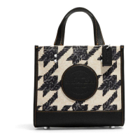 Coach Women's 'Dempsey 22 With Houndstooth Print And Patch' Tote Bag
