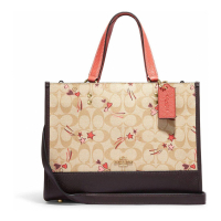 Coach 'Dempsey Carryall In Signature With Heart And Star Print' Umhängetasche für Damen