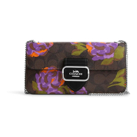 Coach 'Morgan In Signature With Rose Print' Umhängetasche für Damen