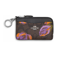 Coach 'Multifunction In Signature With Rose Print' Kartenetui für Damen