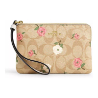 Coach Women's 'Corner Zip In Signature' Wallet