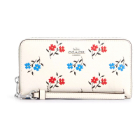 Coach Women's 'Long Zip Around With Floral Print' Wallet