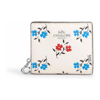 Coach Women's 'Snap With Floral Print' Wallet