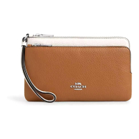 Coach Women's 'Double Zip In Colorblock' Wallet