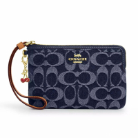 Coach 'Corner Zip In Signature' Portemonnaie für Damen