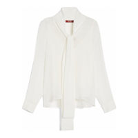 Max Mara Studio Women's 'Crotone' Long Sleeve Blouse