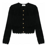Elisabetta Franchi Cardigan 'Pointelle-Knit' pour Femmes