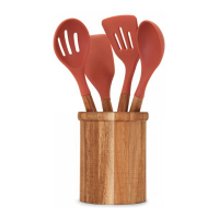Livoo Set De 4 Ustensiles Avec Pot