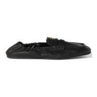 Miu Miu Mocassins 'Embossed-Logo' pour Femmes