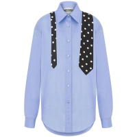 Moschino Chemise 'Tie-Print' pour Femmes