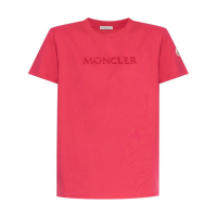 Moncler T-shirt 'Logo-Embroidered' pour Femmes
