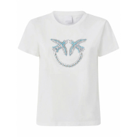 Pinko 'Love Birds' T-Shirt für Damen