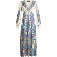 Etro 'Paisley-Print' Kleid mit langen Ärmeln für Damen