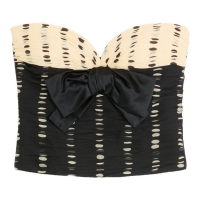 Valentino 'Polka Dot-Print' Bandeau Oberteil für Damen
