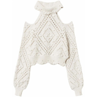 Twin Set Pull Court 'Openwork-Knit' pour Femmes