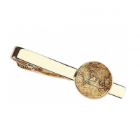 Stephen Oliver Men's 'World Map' Tie Clip