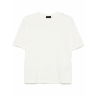 Moncler Women's 'Rubberised-Logo' T-Shirt
