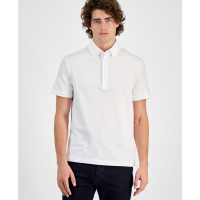 Michael Kors 'Classic-Fit Oxford Piqué Knit Polo Shirt' pour Hommes