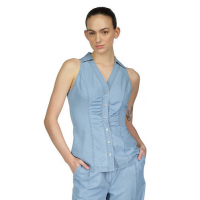 MICHAEL Michael Kors 'Tencel Collared Top' für Damen