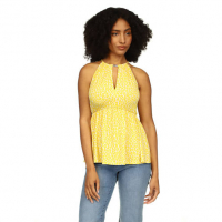 MICHAEL Michael Kors 'Sleeveless Keyhole Peplum Knit Top' für Damen