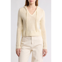 DKNY Jeans Women's 'Sequin Mesh' Hoodie