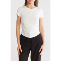 DKNY Jeans T-shirt 'Ruched Short Sleeve' pour Femmes