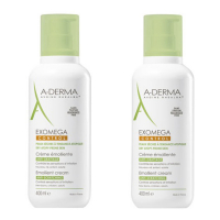 A-Derma 'Exomega Control' Emollient Cream - 400 ml, 2 Pieces